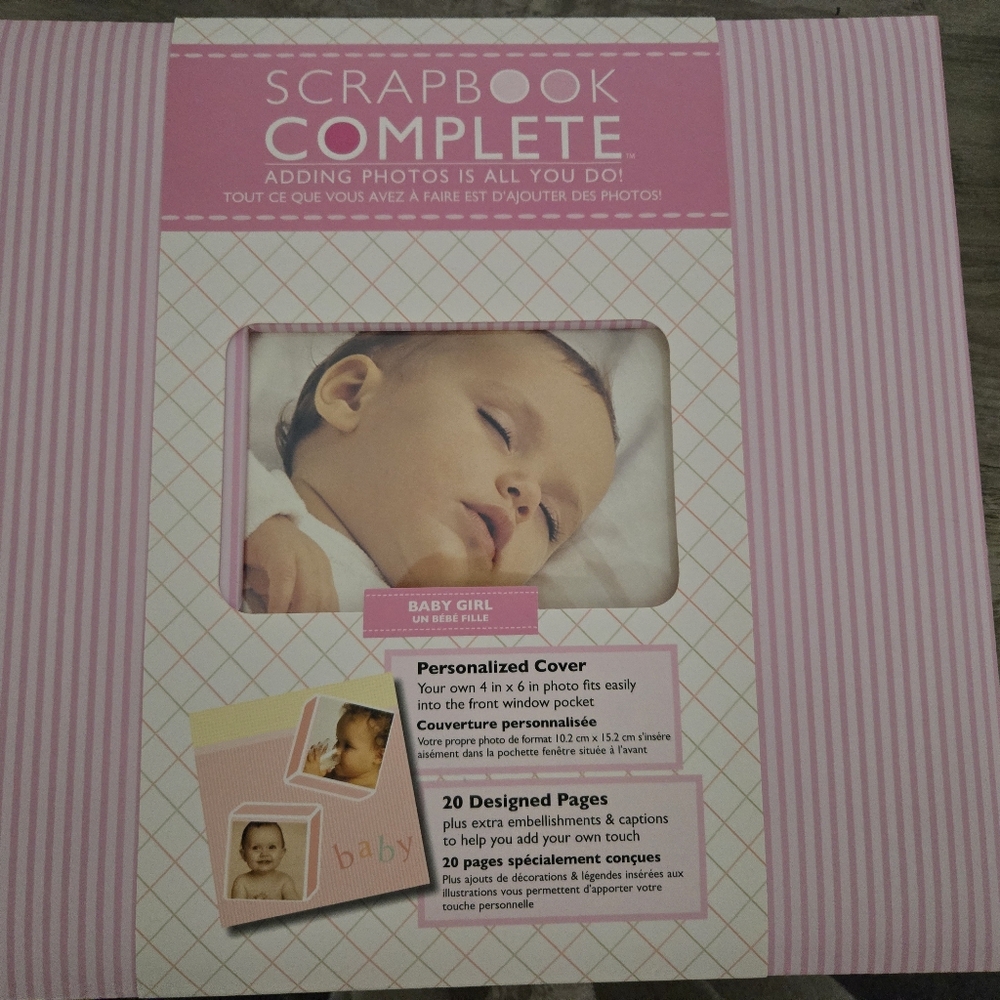NWT🌟 XLarge Baby Scrapbook Complete Kit